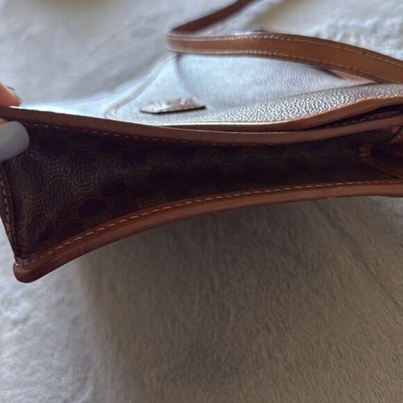 Celine Macadam Brown Crossbody Bag Authentic - Picture 4 of 6